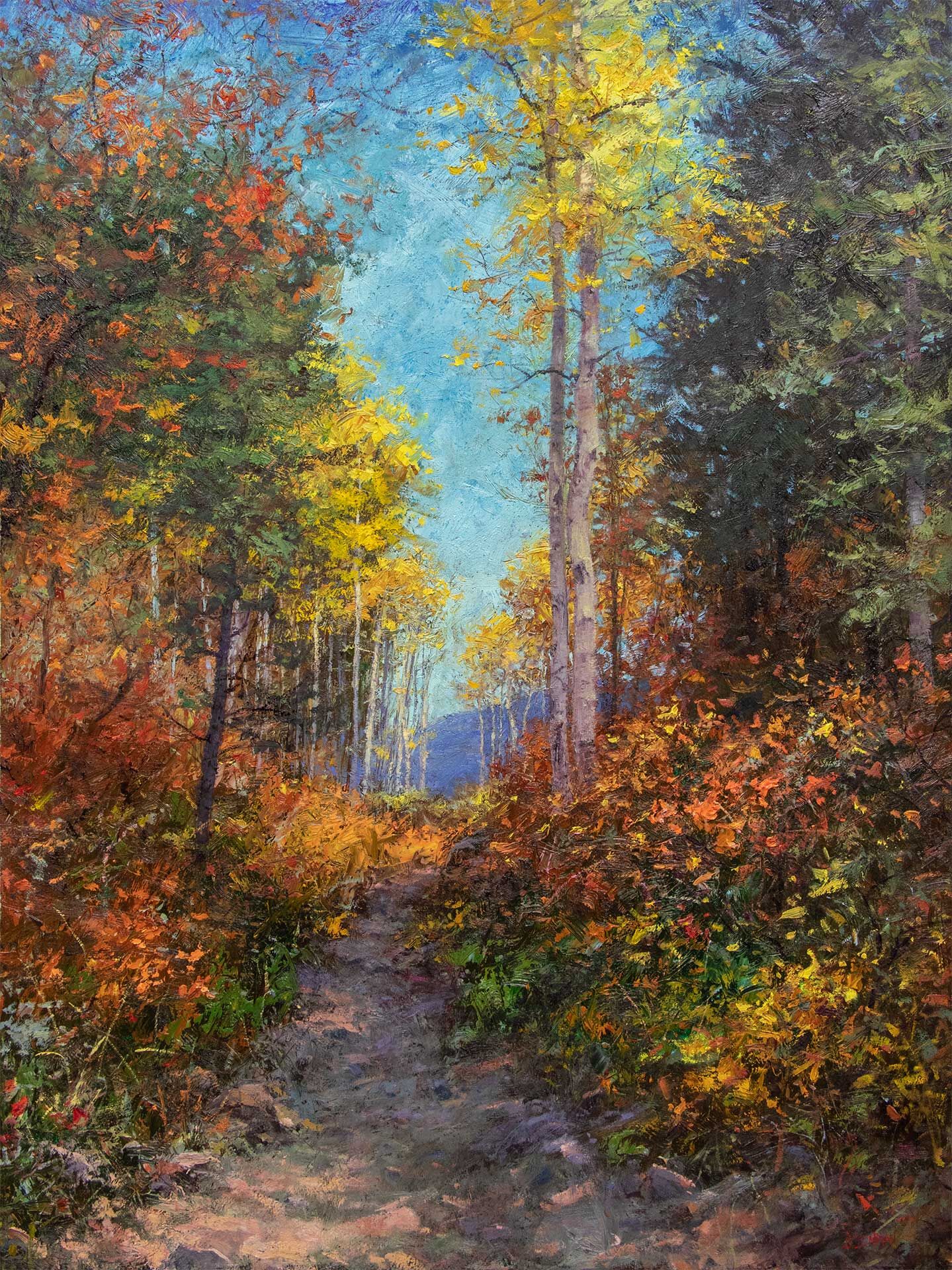 Pathway to the Rockies 40x30