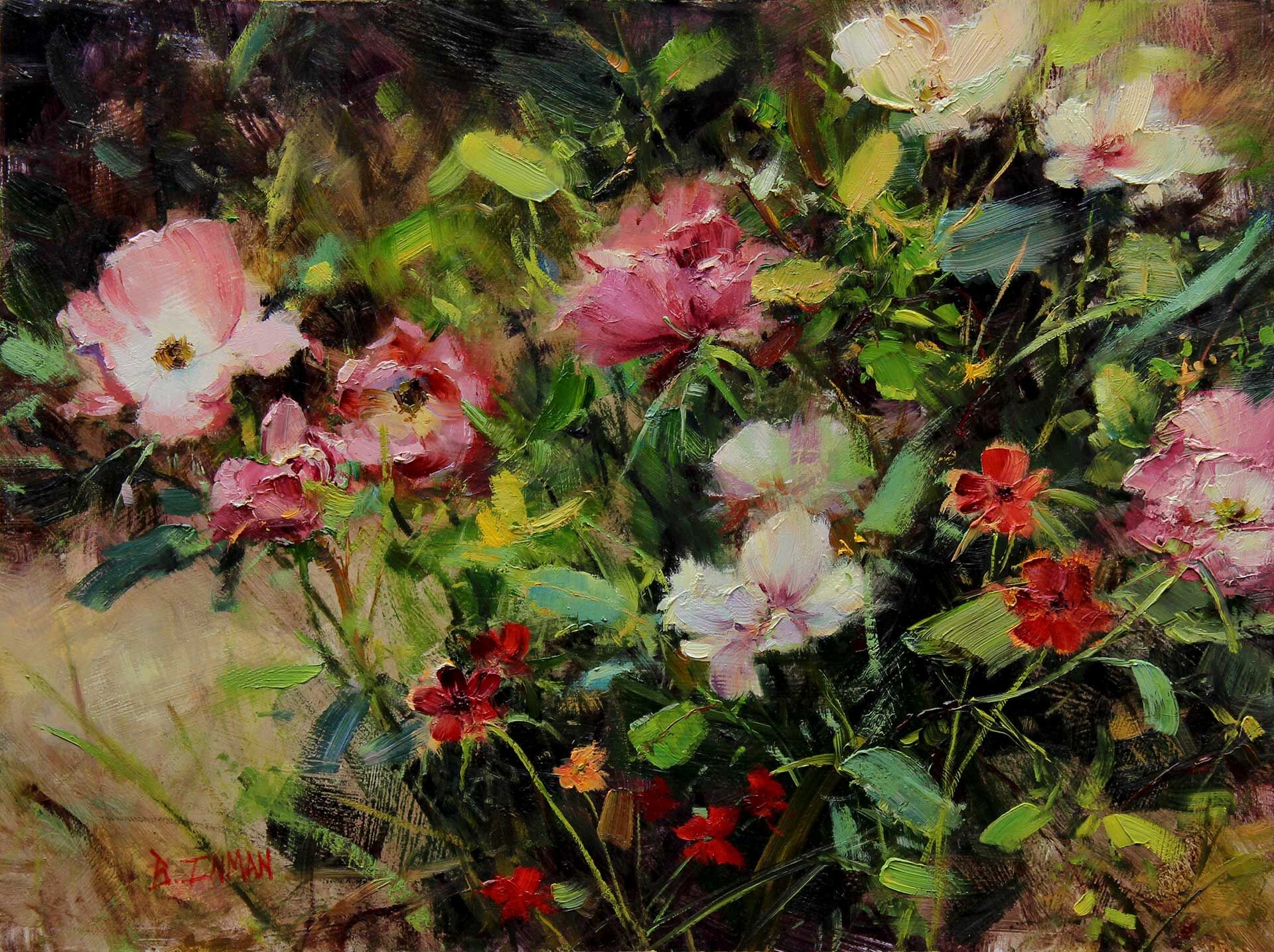 Wild flowers I painted plein air in Zion, Indiana during the Sulivan Munce outdoor painting event. It took home the Best of Show...